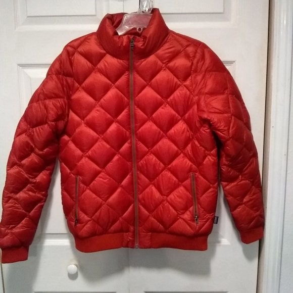 Patagonia Women's Puffer Duck Down Bomber Jacket M